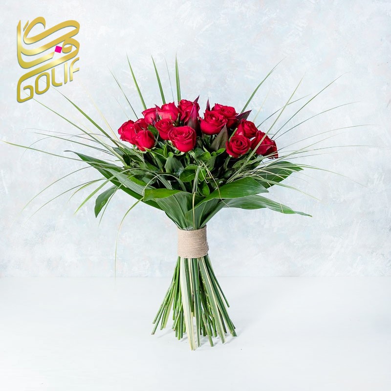 دسته گل عاشقانه هدیه تولد عیادت نوزاد لاکچری زیبا ارسال رایگان زیبا لاکچری ارسال فوری سریع گل فروشی آنلاین گل فروشی گلیف رز میخک آنترویم لیلیوم ارکیده